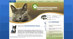 Desktop Screenshot of dyrebeskyttelsengt.no